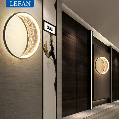 Moon Crescent LED Wall Lamp