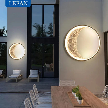 Moon Crescent LED Wall Lamp