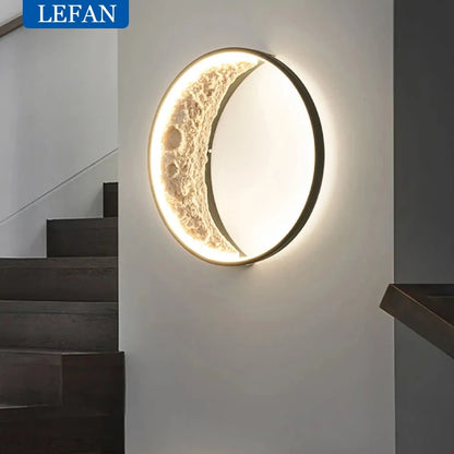 Moon Crescent LED Wall Lamp