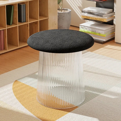 Acrylic Creative Mushroom Stool