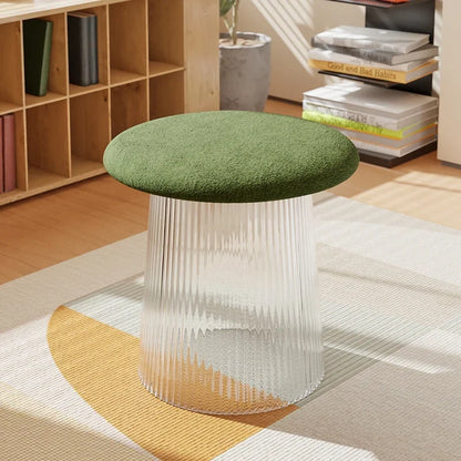 Acrylic Creative Mushroom Stool