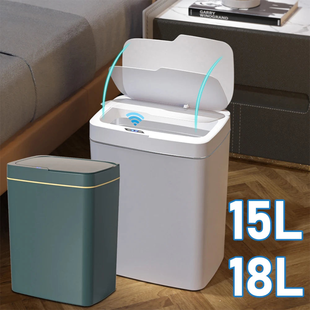 Smart Sensor Trash for Kitchen Bathroom Bedroom